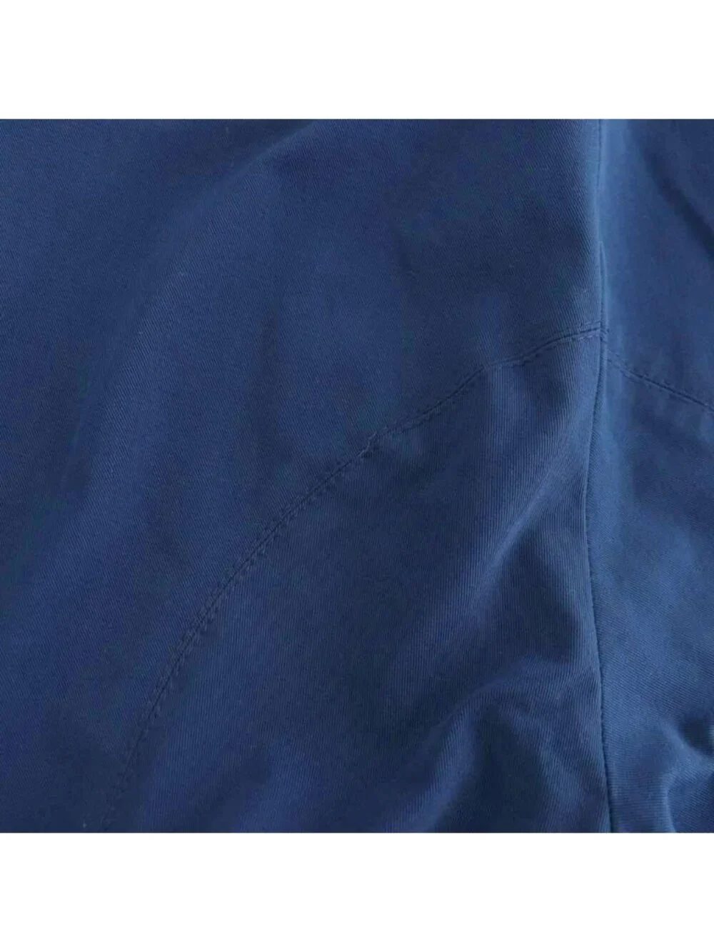 Gucci Stretch Gabardine Side Line Tapered Pants 46 Blue HS
